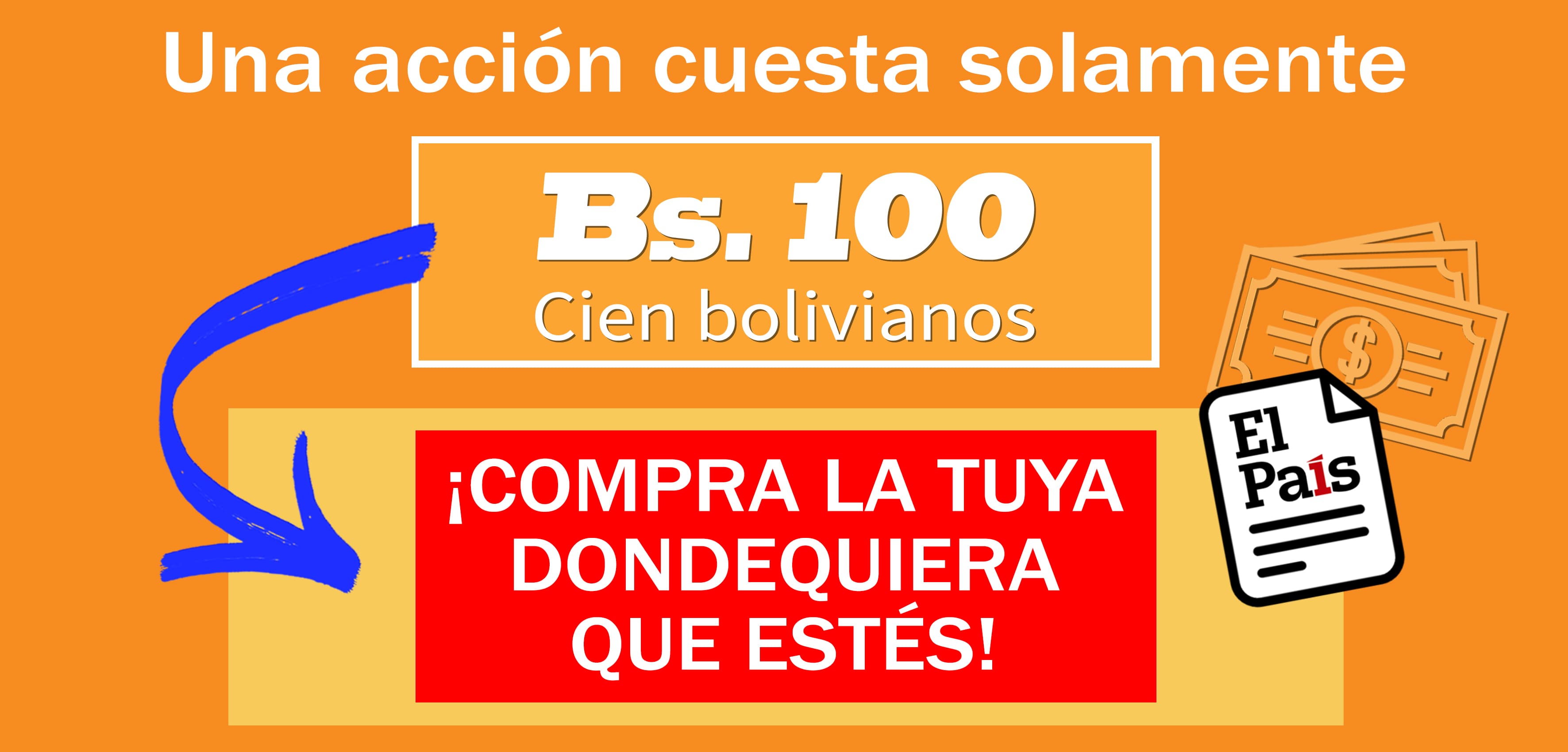 Banner precio acciones